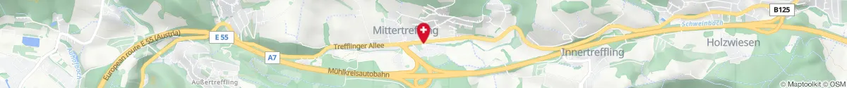 Map representation of the location for Kamillen-Apotheke in 4209 Engerwitzdorf-
